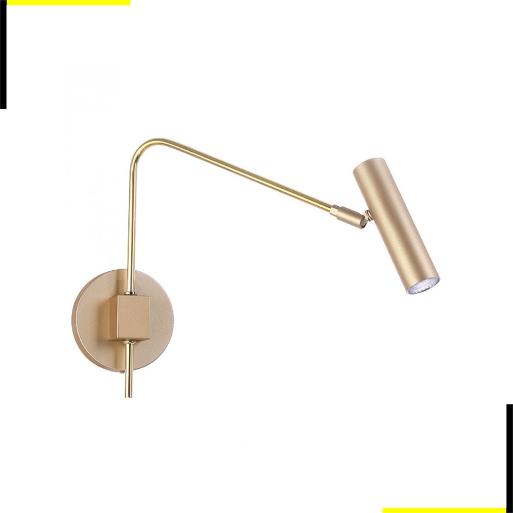 vintage an・an no.32 Arandela de Parede LED 2700K 5,5W 220V 32x12x46cm Metal