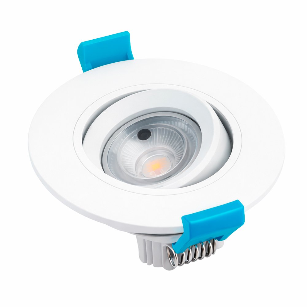 Spot de Embutir LED Easy Mr11 Direcionavel 3W Ø7,5Cm 3000K Bivolt
